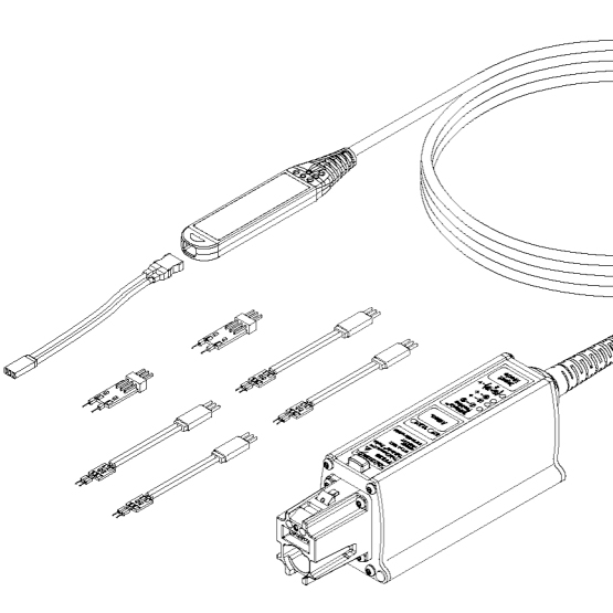 泰克TEKTRONIX低压差分探头P7504的安装使用说明