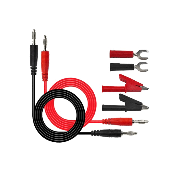 源表测试好帮手:4mm双头香蕉插测试线套件PK1041B