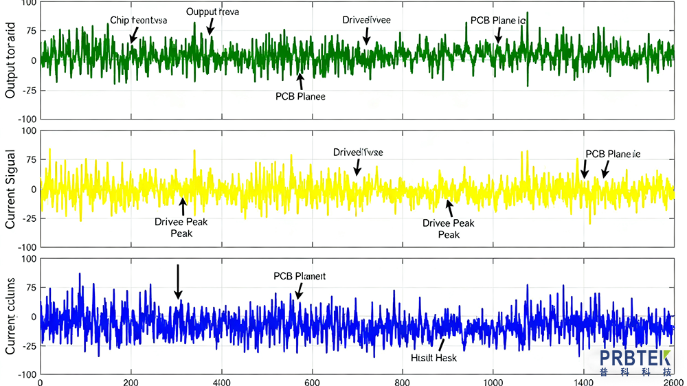 示波器多通道同步测试与接地点优化实践——以 Buck 型 DCDC 转换器为例(图2) 示波器多通道测试实例.png
