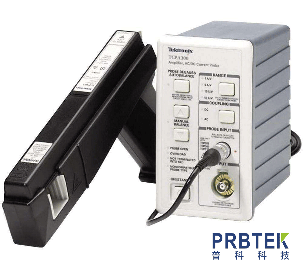 泰克电流探头放大器TCPA400自校准的具体操作步骤